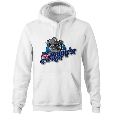 Broomys Garage - Aussie Flag - Pocket Hoodie Sweatshirt