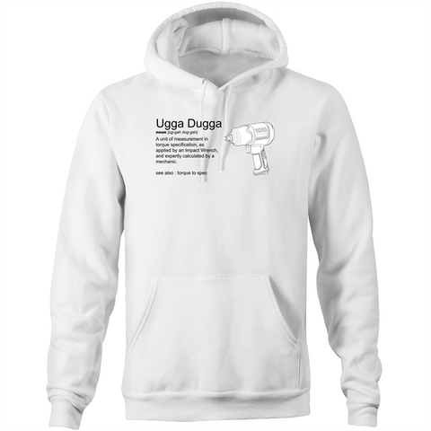 Ugga Dugga meaning tool - Pocket Hoodie Sweatshirt