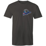 Broomys Garage - aussie flag - small logo - Mens T-Shirt