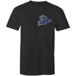 Broomys Garage - aussie flag - small logo - Mens T-Shirt