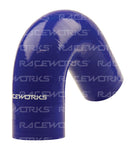 135 Degree Silicone Hose (Black/Blue)