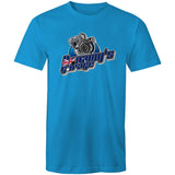 Broomys Garage - Aussie Flag - Mens T-Shirt