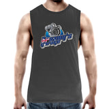 Broomys Garage - Aussie Flag - Mens Tank Top Tee