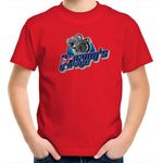 Broomys Garage - Aussie Flag - Kids Youth Crew T-Shirt