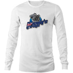 Broomys Garage - Aussie Flag - Mens Long Sleeve T-Shirt