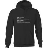 Backyard Mechanic Dictionary - Pocket Hoodie Sweatshirt