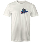 Broomys Garage - aussie flag - small logo - Mens T-Shirt